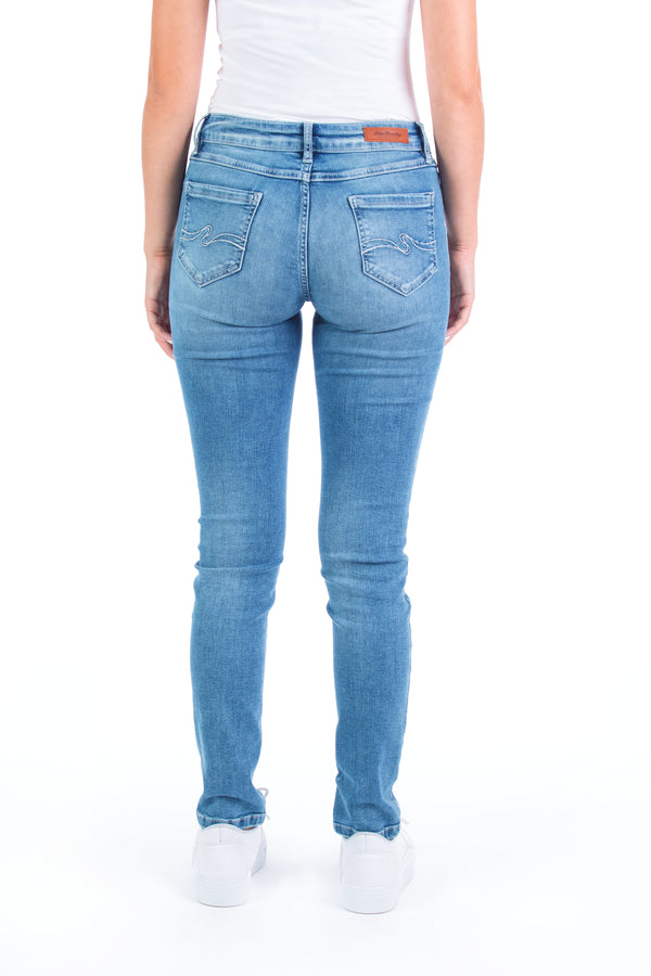 Blue Monkey Women Manie 3581-L 200 Skinny Jeans